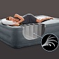 Надувная кровать Intex 64418 Comfort-Plush High Rise Airbed (Queen) 152х203х56 см со встроенным насосом 220V