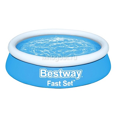 Бассейн Bestway Fast Set 57392 надувной 183х51 см