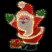 Новогоднее украшение Snowhouse Санта-Клаус с подарочной коробкой I-R-PP5SAGB