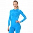 Термобельё Brubeck Dry LS13070 футболка женская с длинным рукавом голубая