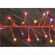 Новогоднее украшение Snowhouse Гирлянда фейерверк 200 красных светодиодов последовательное подключение (до 20 гирлянд) LDFC200-R-E