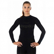 Термобельё Brubeck Thermo Nilit Heat LS13100 футболка женская с длинным рукавом чёрная