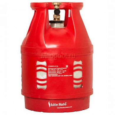Композитный газовый баллон LiteSafe LS 14 л взрывобезопасный (Индия)