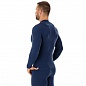 Термобельё Brubeck Thermo Nilit Heat LS13040 футболка мужская с длинным рукавом синяя