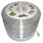 Сушилка для овощей и фруктов Ветерок 3 прозрачных поддона Спектр-Прибор ЭСОФ-0,5/220