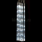 Новогоднее украшение Snowhouse Гирлянда 48 белых светодиодов в прозрачных трубках с контроллером 8 режимов LDTWF48W-C-40