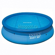 Intex 29020 (59958) прозрачный пузырьковый тент на бассейн 244 см