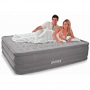 INTEX 66958  надувная кровать высокая (с насосом 220В)